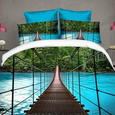 Lenjerie de pat digital print 3d (bridge)